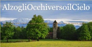 alzo gli occhi verso il cielo